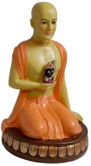 Lord Caitanya with Jagannatha Deity 6.5"
